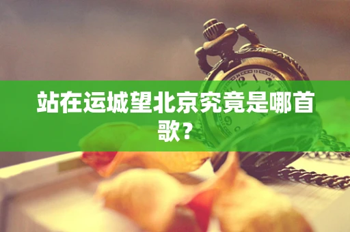 站在运城望北京究竟是哪首歌？