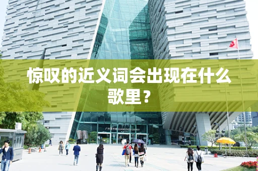 惊叹的近义词会出现在什么歌里？
