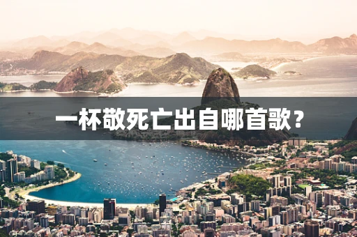 一杯敬死亡出自哪首歌？