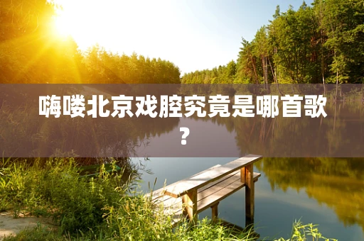 嗨喽北京戏腔究竟是哪首歌？