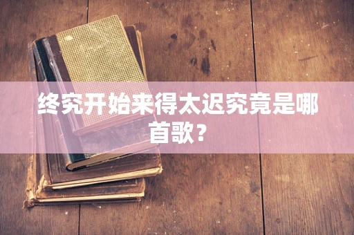 终究开始来得太迟究竟是哪首歌？