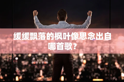 缓缓飘落的枫叶像思念出自哪首歌？