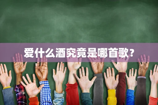 爱什么酒究竟是哪首歌？