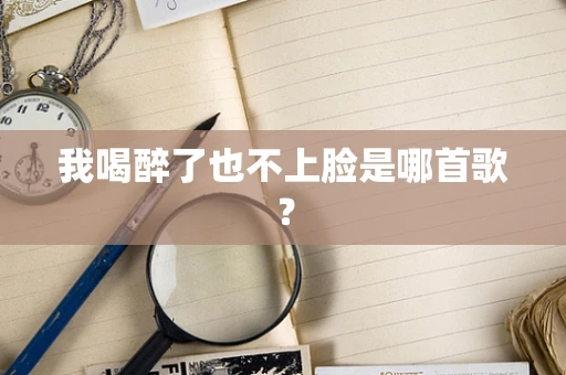 我喝醉了也不上脸是哪首歌？