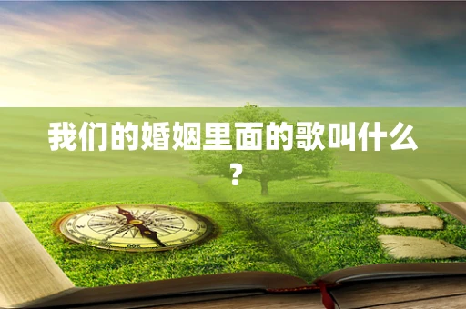 我们的婚姻里面的歌叫什么？