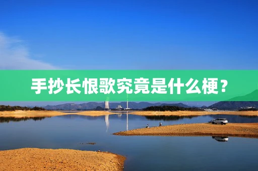手抄长恨歌究竟是什么梗？