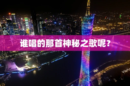 谁唱的那首神秘之歌呢？