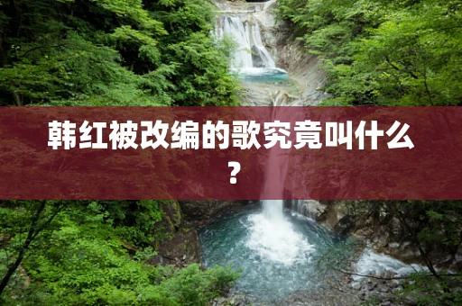 韩红被改编的歌究竟叫什么？