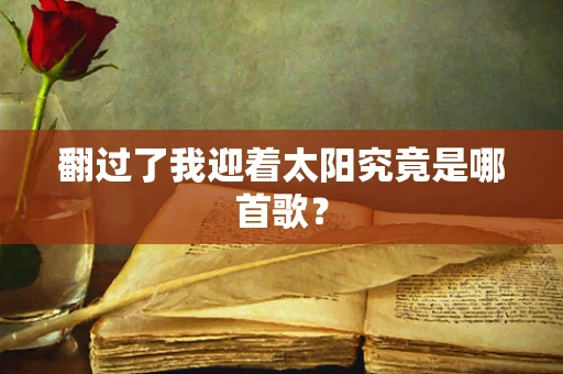 翻过了我迎着太阳究竟是哪首歌？