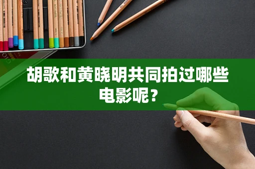胡歌和黄晓明共同拍过哪些电影呢？
