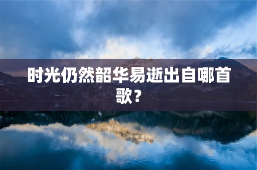 时光仍然韶华易逝出自哪首歌？