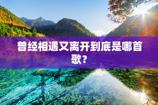 曾经相遇又离开到底是哪首歌？