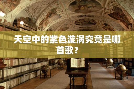天空中的紫色漩涡究竟是哪首歌？