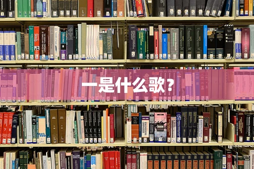 一是什么歌？