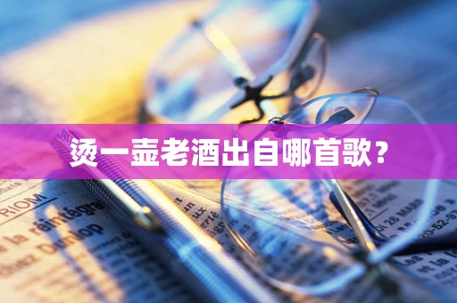 烫一壶老酒出自哪首歌？