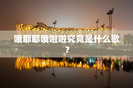 哦耶耶哦啦啦究竟是什么歌？