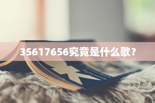 35617656究竟是什么歌？