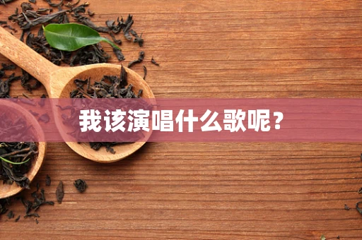 我该演唱什么歌呢？