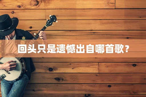 回头只是遗憾出自哪首歌？