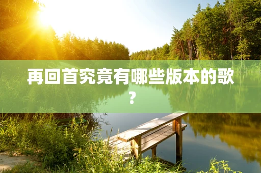 再回首究竟有哪些版本的歌？