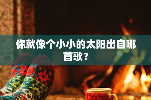 你就像个小小的太阳出自哪首歌？
