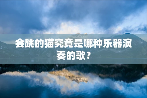 会跳的猫究竟是哪种乐器演奏的歌？