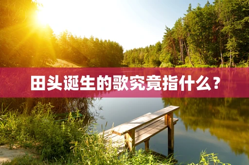 田头诞生的歌究竟指什么？