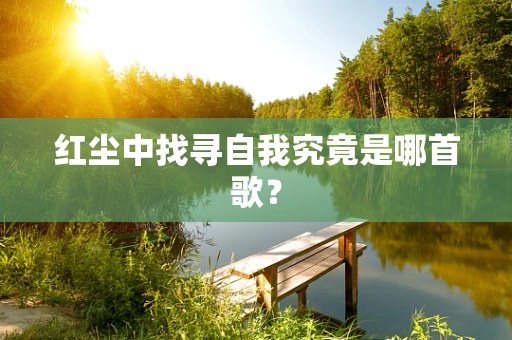 红尘中找寻自我究竟是哪首歌？