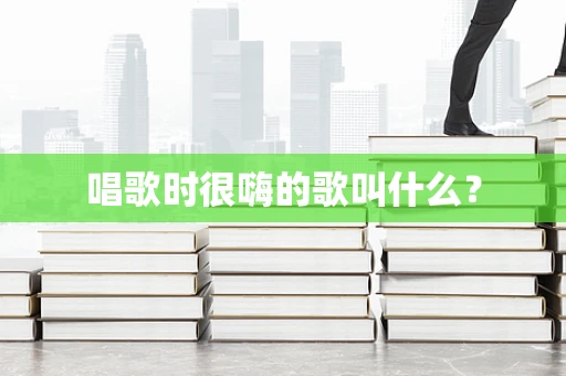 唱歌时很嗨的歌叫什么？