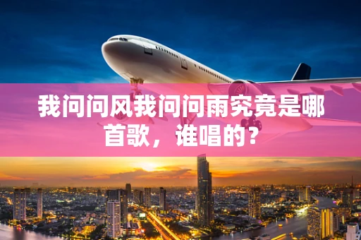我问问风我问问雨究竟是哪首歌，谁唱的？