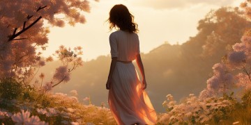 女人在春天走来是哪首歌呢？