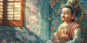 专门放文殊菩萨的歌究竟叫什么？