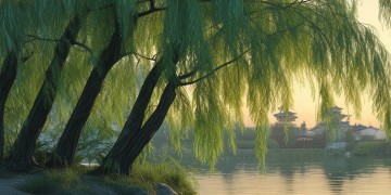 江畔晚风拂柳究竟出自哪首歌?