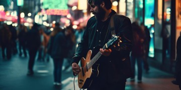 在街头唱黄家驹的歌算什么表演形式呢？